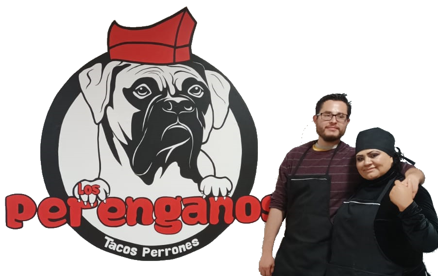 Foto de los dueños de Los Perenganos